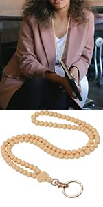 Ornaland Lanyards for id Badges Lanyards for Keys Teacher Lanyard Badge Lanyard Beaded Lanyard for Teacher Nurse Gift