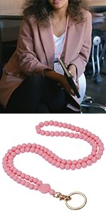 Ornaland Lanyards for id Badges Lanyards for Keys Teacher Lanyard Badge Lanyard Beaded Lanyard for Teacher Nurse Gift