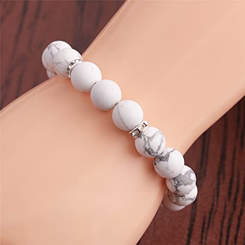 Healing Bracelet For Women Anxiety Crystal Bracelet Chakra Beaded Bracelets Rose Quartz Crystals And Healing Stones Jewelry Yoga Bead Bracelet Calming Stretch Bracelet Stress Relief Gifts For Women