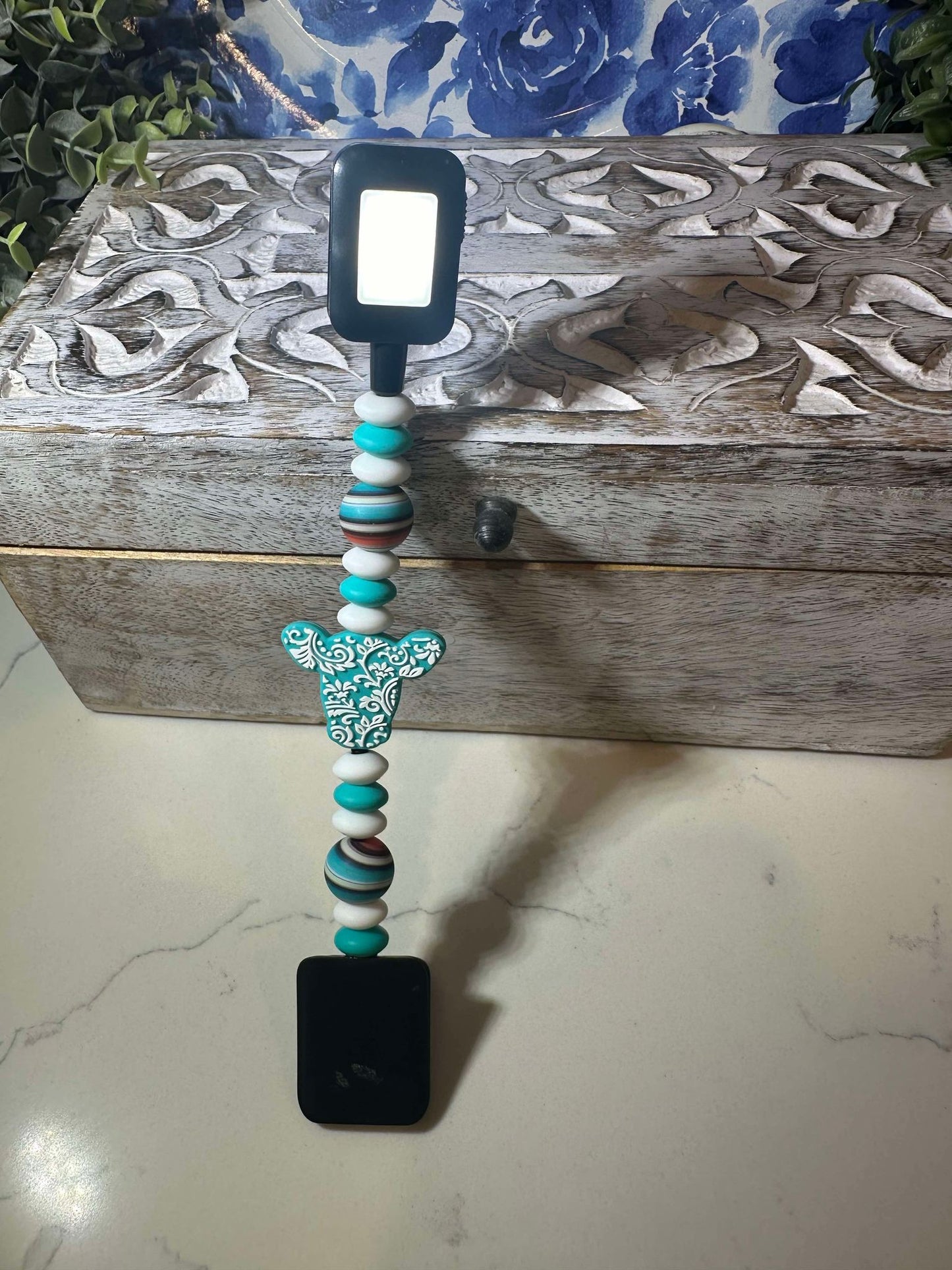 Rechargeable Beaded Book Light