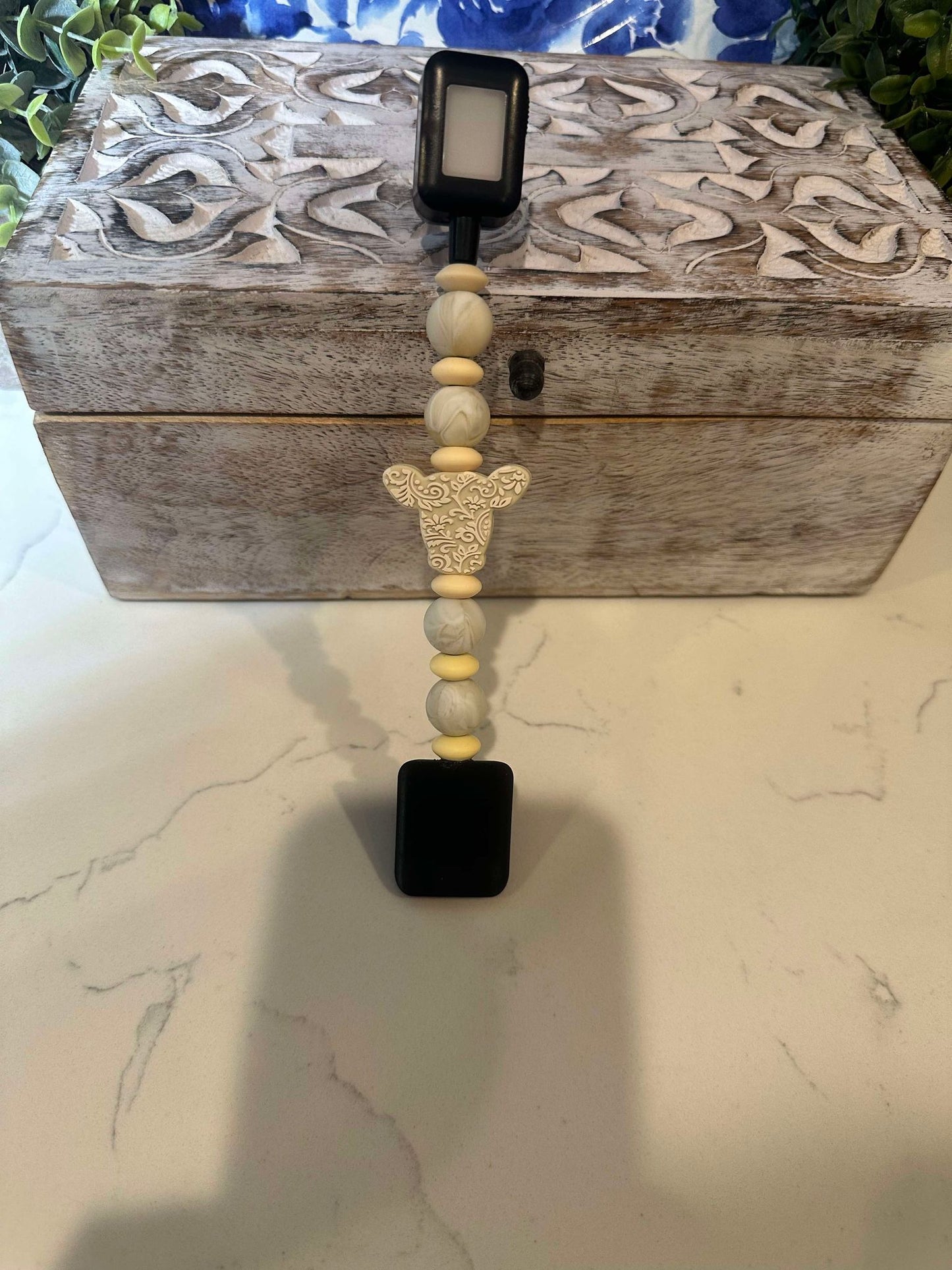 Rechargeable Beaded Book Light