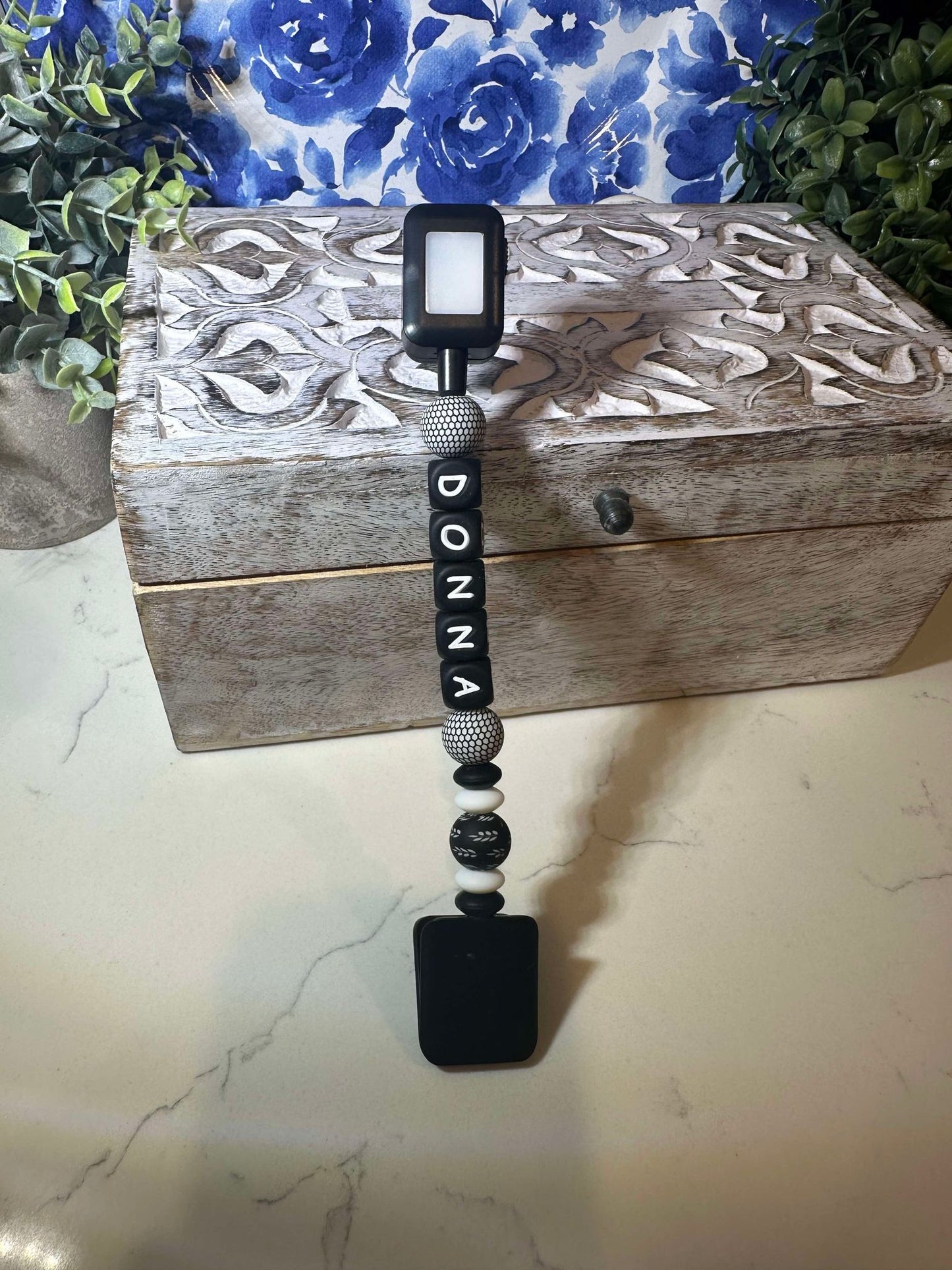 Rechargeable Custom Beaded Book Light