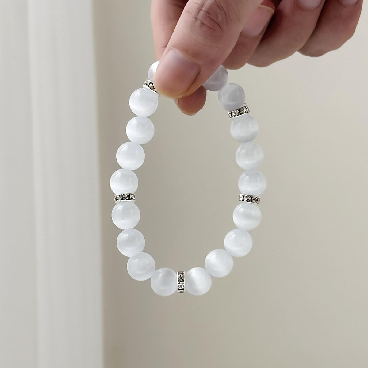 Healing Bracelet For Women Anxiety Crystal Bracelet Chakra Beaded Bracelets Rose Quartz Crystals And Healing Stones Jewelry Yoga Bead Bracelet Calming Stretch Bracelet Stress Relief Gifts For Women