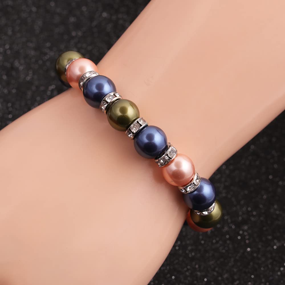 Healing Bracelet For Women Anxiety Crystal Bracelet Chakra Beaded Bracelets Rose Quartz Crystals And Healing Stones Jewelry Yoga Bead Bracelet Calming Stretch Bracelet Stress Relief Gifts For Women