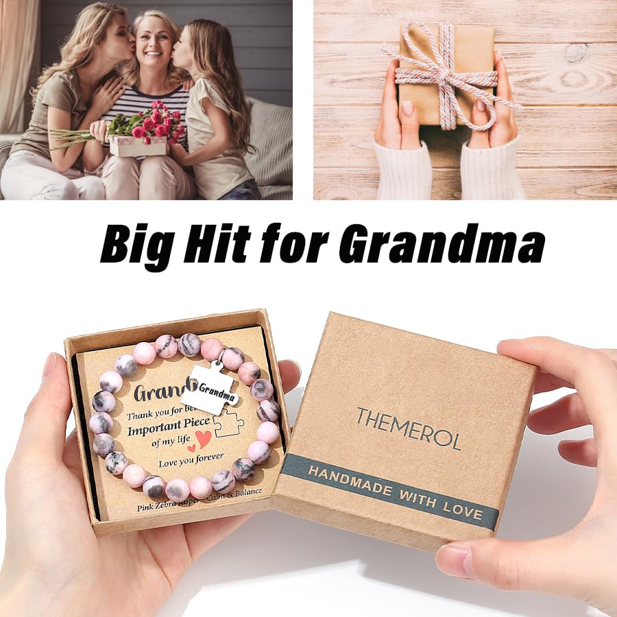 Grandma Christmas Gifts for Grandma Birthday Gifts Best Great Grandma Gifts Ideas Grandma Bracelet Women Gigi Gifts for Grandma Grandmother Mothers Day Stocking Stuffers Valentines