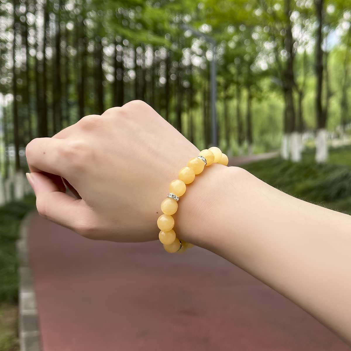 Healing Bracelet For Women Anxiety Crystal Bracelet Chakra Beaded Bracelets Rose Quartz Crystals And Healing Stones Jewelry Yoga Bead Bracelet Calming Stretch Bracelet Stress Relief Gifts For Women