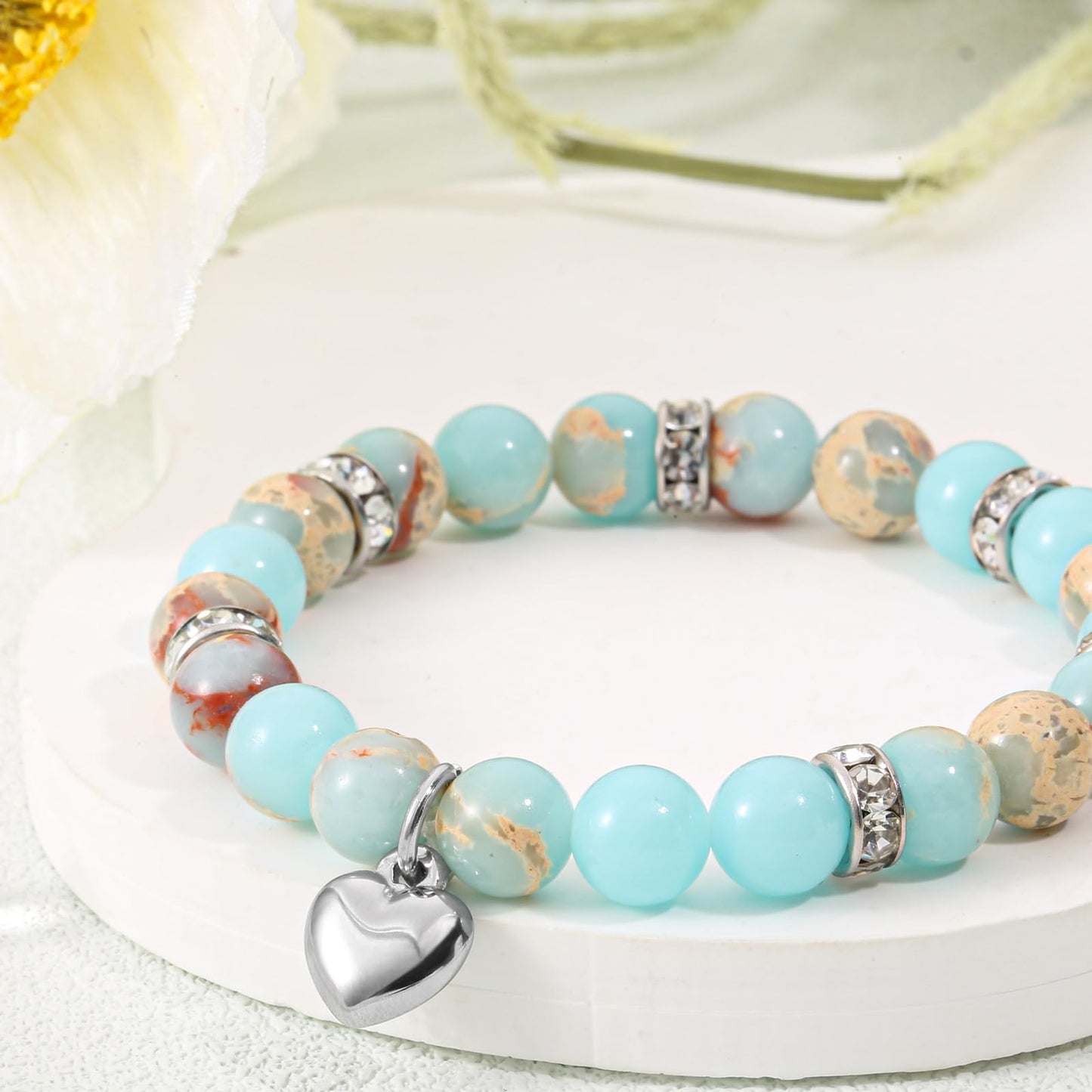 Jewelry&Card Christmas Gifts for Women Teen Girls, Sometimes You Forget You're Awesome Bracelets, Inspirational Christmas Gifts for Mom, Daughter, Sister, Best Friends on Christmas Birthday