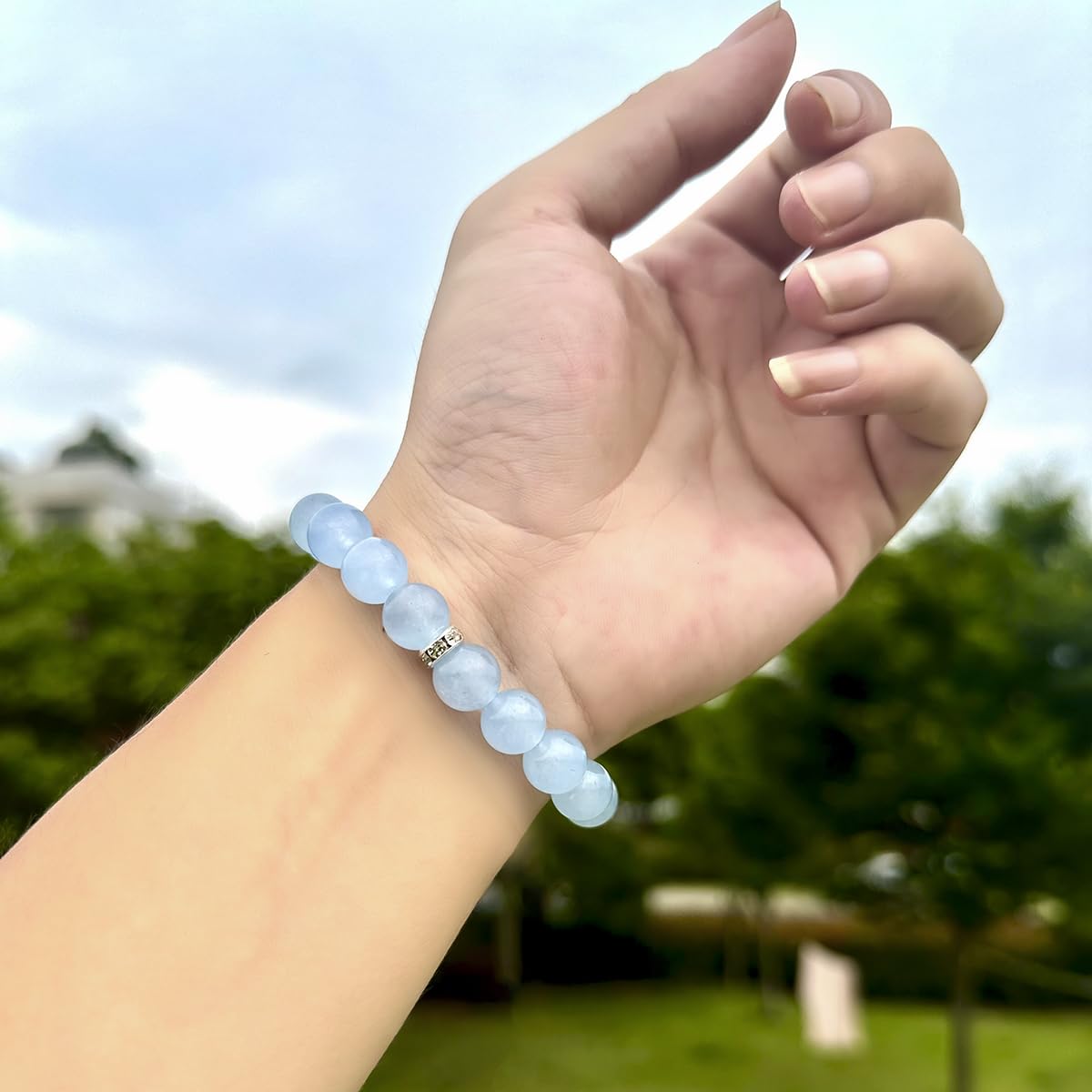 Healing Bracelet For Women Anxiety Crystal Bracelet Chakra Beaded Bracelets Rose Quartz Crystals And Healing Stones Jewelry Yoga Bead Bracelet Calming Stretch Bracelet Stress Relief Gifts For Women