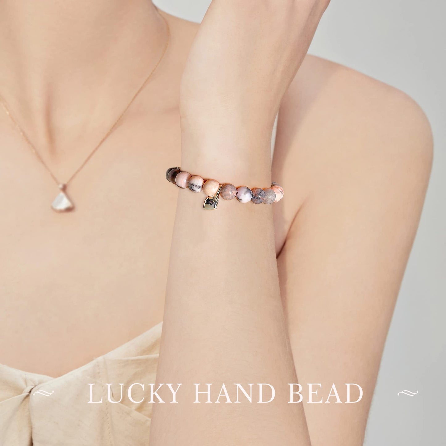 Get Well Soon Gifts for Women,Natural Stone Healing Bracelet, Inspirational Gifts for Women Teen Girls