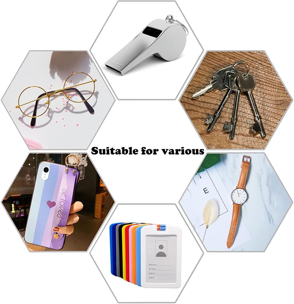 POPLOPP Teacher Lanyards for ID Badges and Keys, Cute Silicone Beaded Lanyard for Women Nurse Employees Students