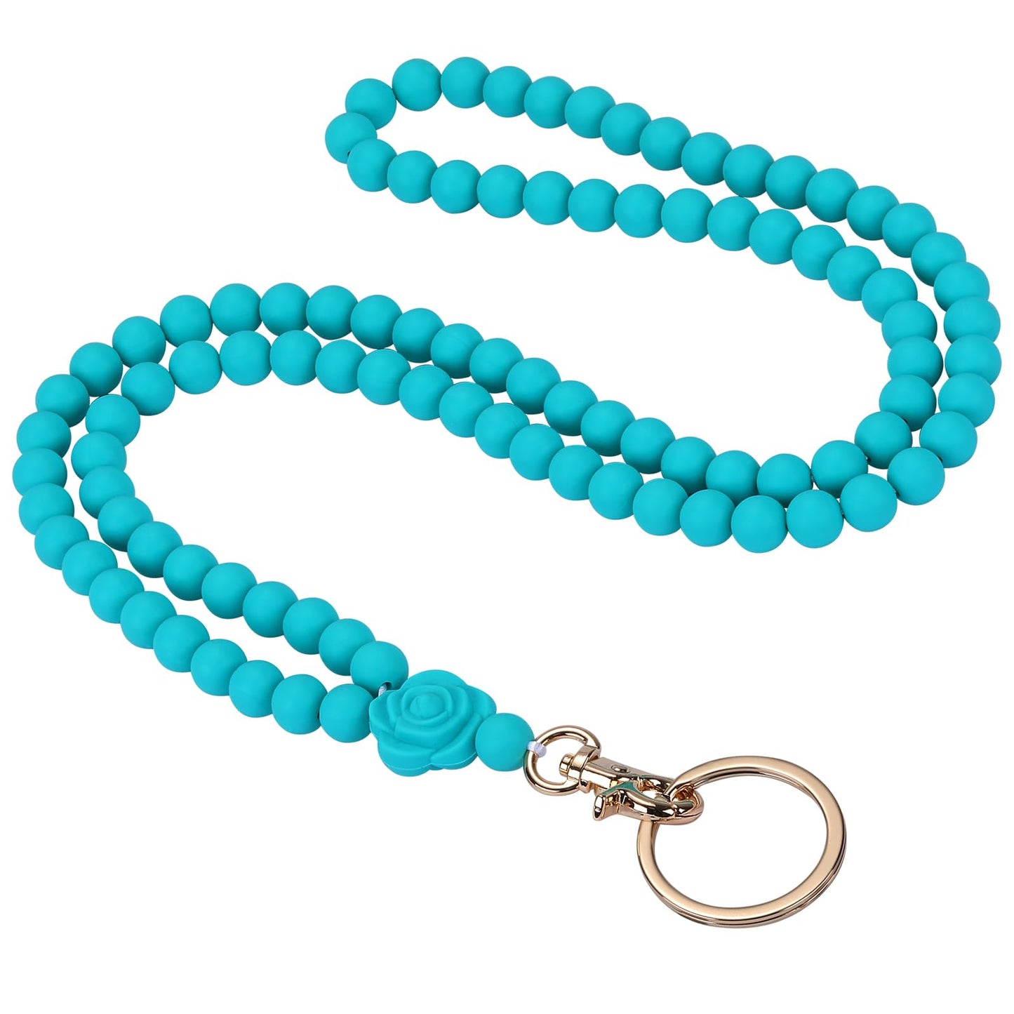 Ornaland Lanyards for id Badges Lanyards for Keys Teacher Lanyard Badge Lanyard Beaded Lanyard for Teacher Nurse Gift
