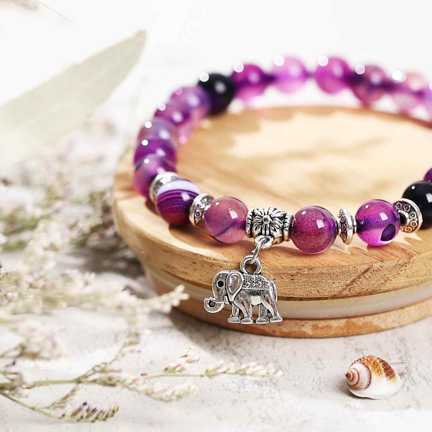Get Well Soon Gifts for Women,Natural Stone Healing Bracelet, Inspirational Gifts for Women Teen Girls
