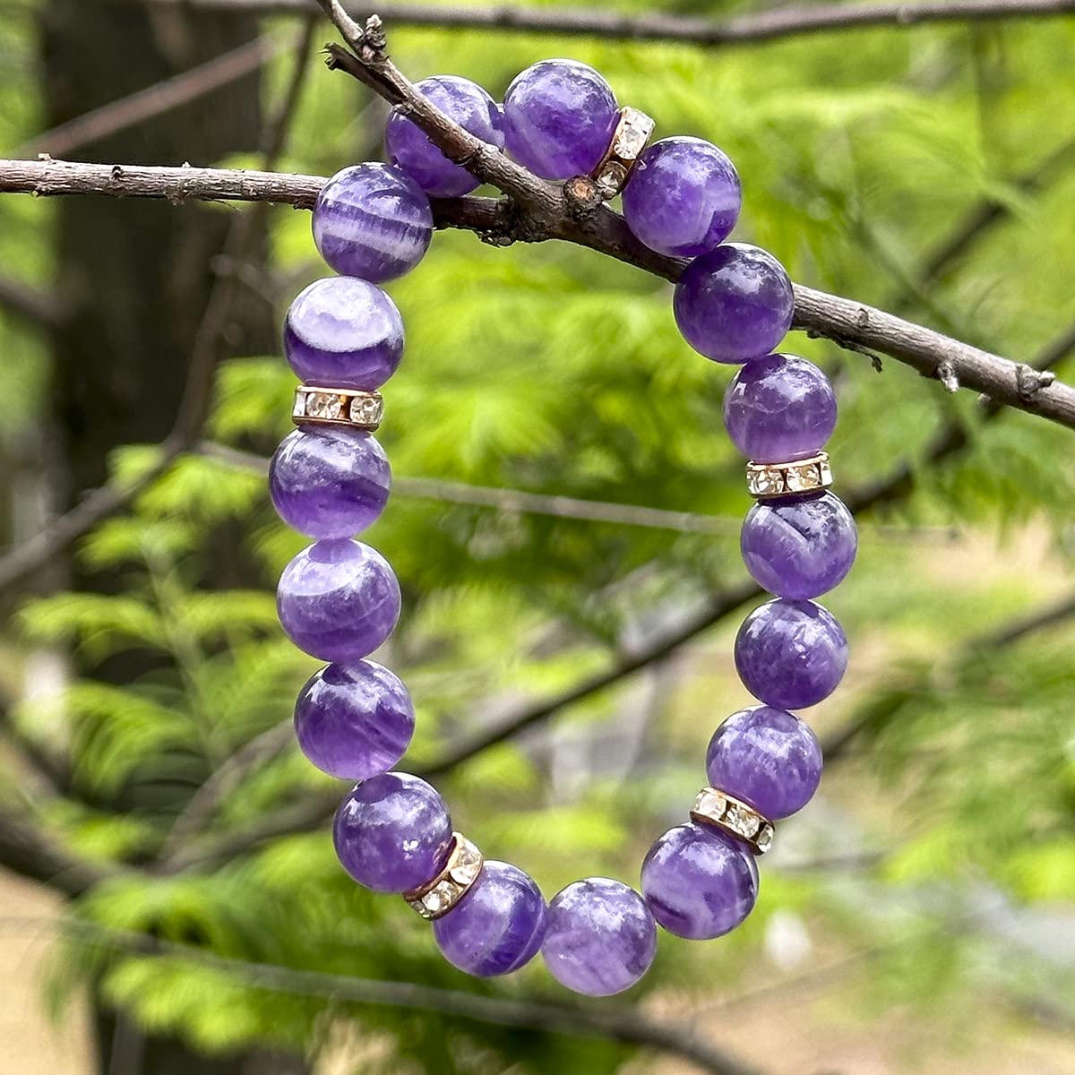 Healing Bracelet For Women Anxiety Crystal Bracelet Chakra Beaded Bracelets Rose Quartz Crystals And Healing Stones Jewelry Yoga Bead Bracelet Calming Stretch Bracelet Stress Relief Gifts For Women
