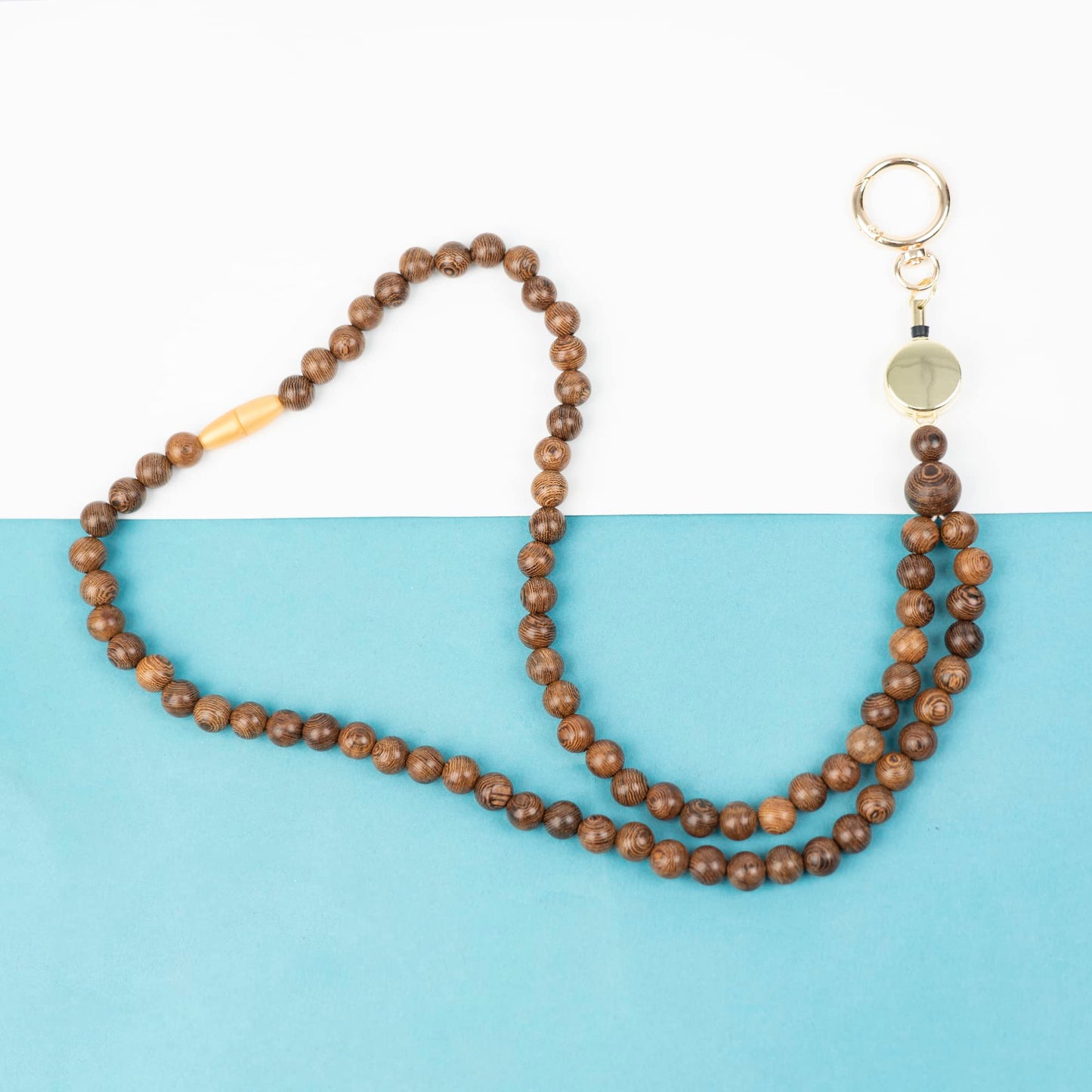 Rainbow Wood Beaded Lanyards for Id Badges Holder, Teacher Breakaway Mental Health Matters Lanyard for Keys Cute Boho Neck Keychain Id Lanyard for Women