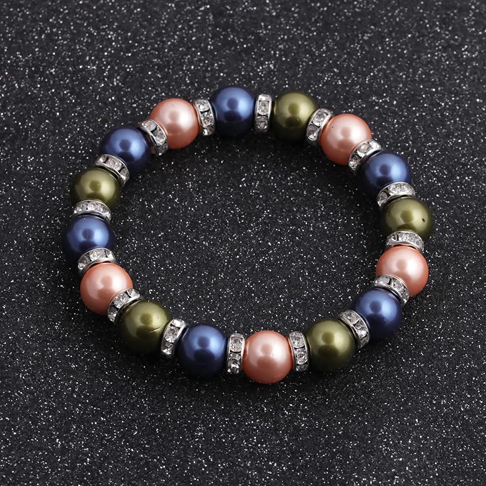 Healing Bracelet For Women Anxiety Crystal Bracelet Chakra Beaded Bracelets Rose Quartz Crystals And Healing Stones Jewelry Yoga Bead Bracelet Calming Stretch Bracelet Stress Relief Gifts For Women