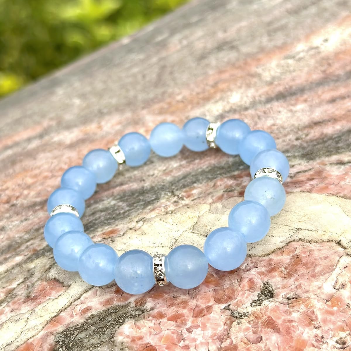 Healing Bracelet For Women Anxiety Crystal Bracelet Chakra Beaded Bracelets Rose Quartz Crystals And Healing Stones Jewelry Yoga Bead Bracelet Calming Stretch Bracelet Stress Relief Gifts For Women