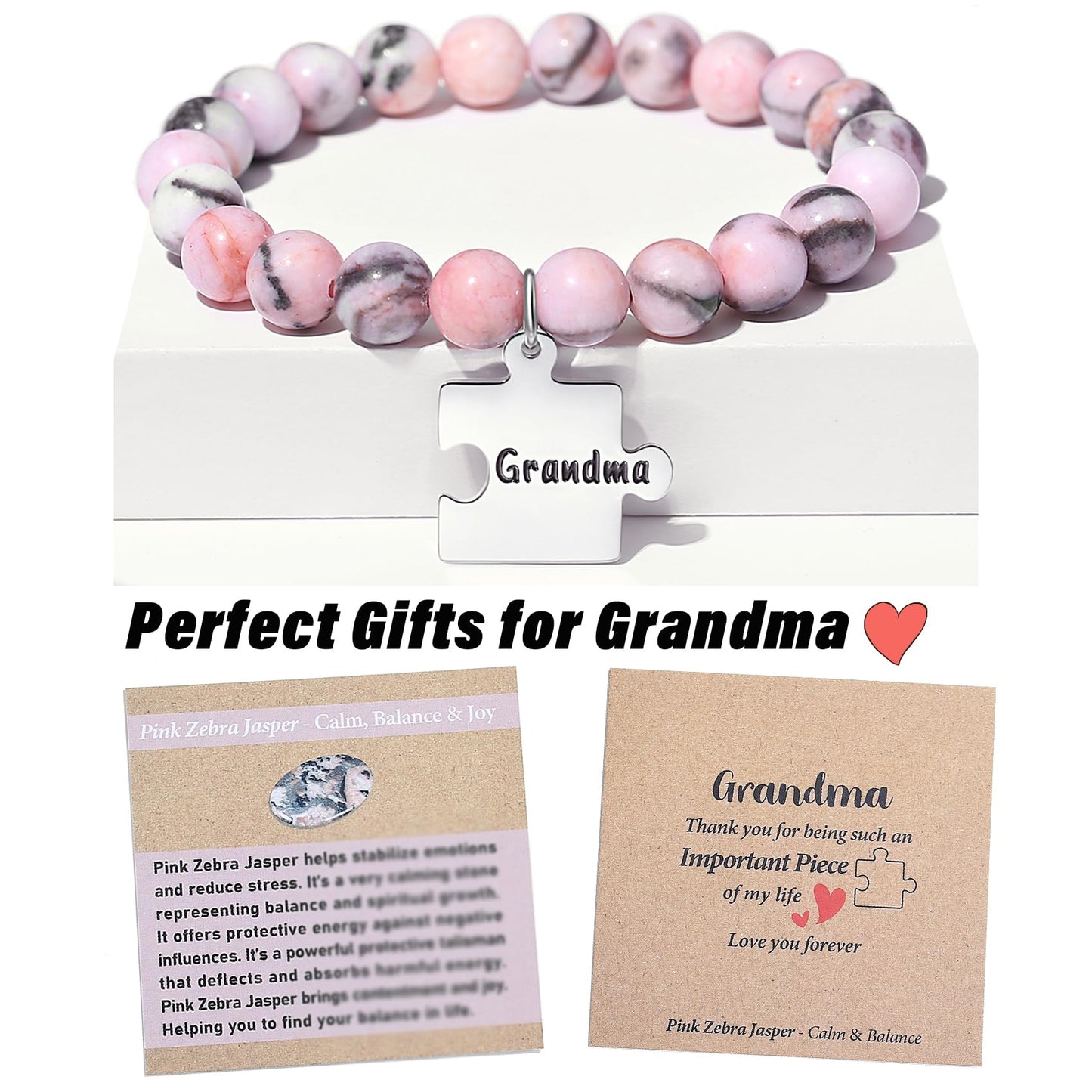Grandma Christmas Gifts for Grandma Birthday Gifts Best Great Grandma Gifts Ideas Grandma Bracelet Women Gigi Gifts for Grandma Grandmother Mothers Day Stocking Stuffers Valentines