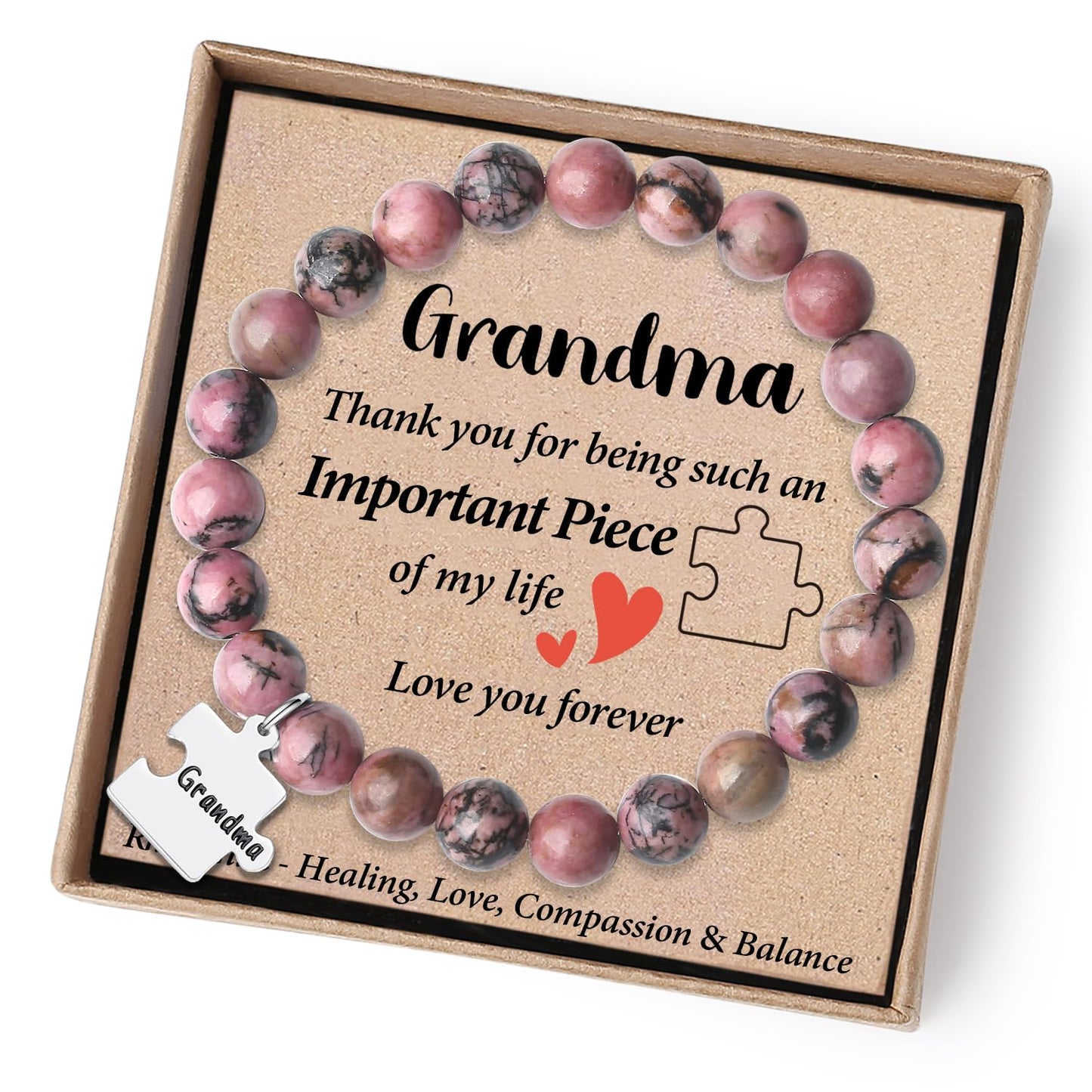 Grandma Christmas Gifts for Grandma Birthday Gifts Best Great Grandma Gifts Ideas Grandma Bracelet Women Gigi Gifts for Grandma Grandmother Mothers Day Stocking Stuffers Valentines