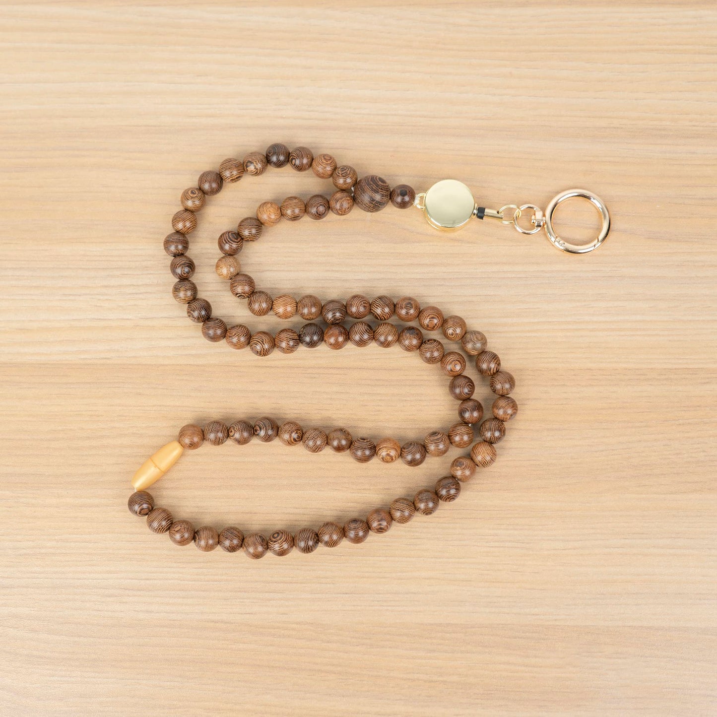 Rainbow Wood Beaded Lanyards for Id Badges Holder, Teacher Breakaway Mental Health Matters Lanyard for Keys Cute Boho Neck Keychain Id Lanyard for Women