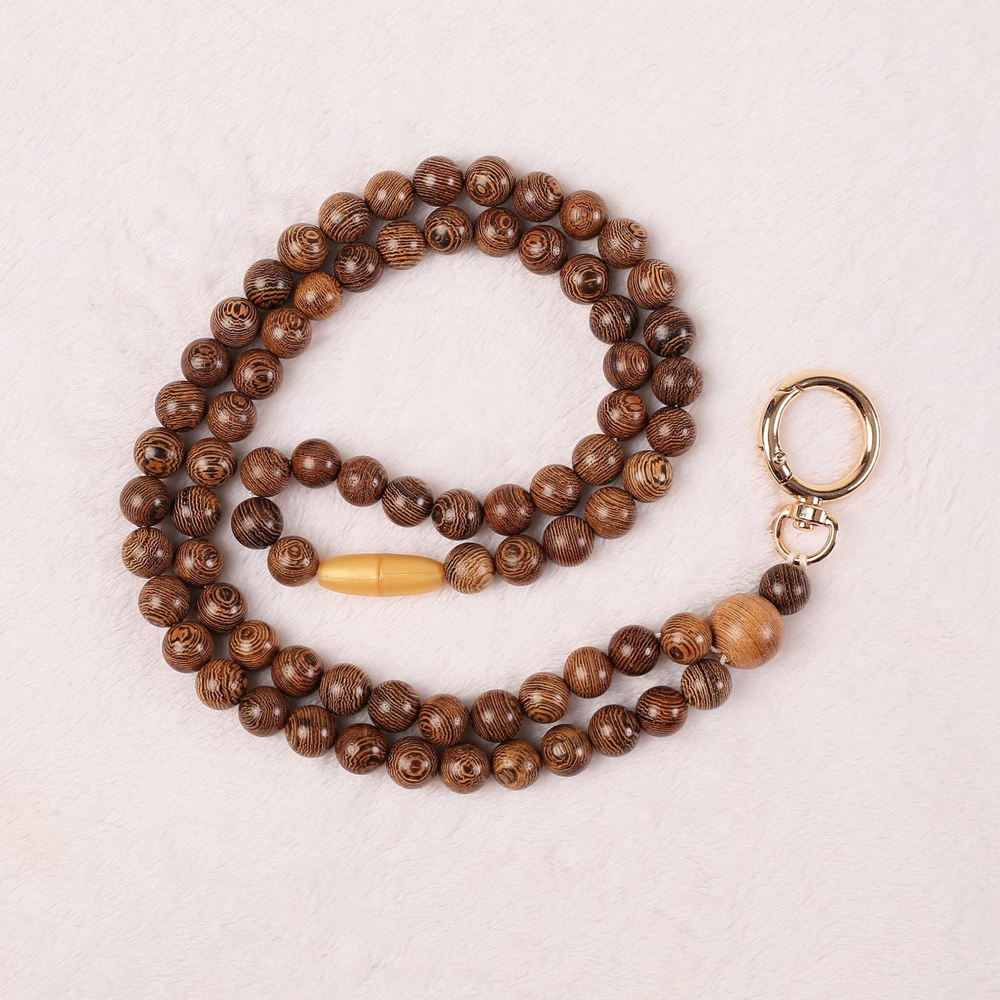Rainbow Wood Beaded Lanyards for Id Badges Holder, Teacher Breakaway Mental Health Matters Lanyard for Keys Cute Boho Neck Keychain Id Lanyard for Women
