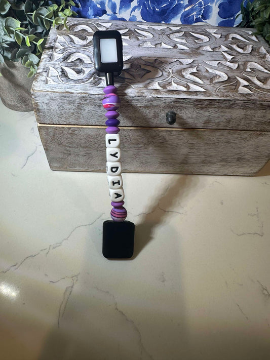 Rechargeable Custom Beaded Book Light
