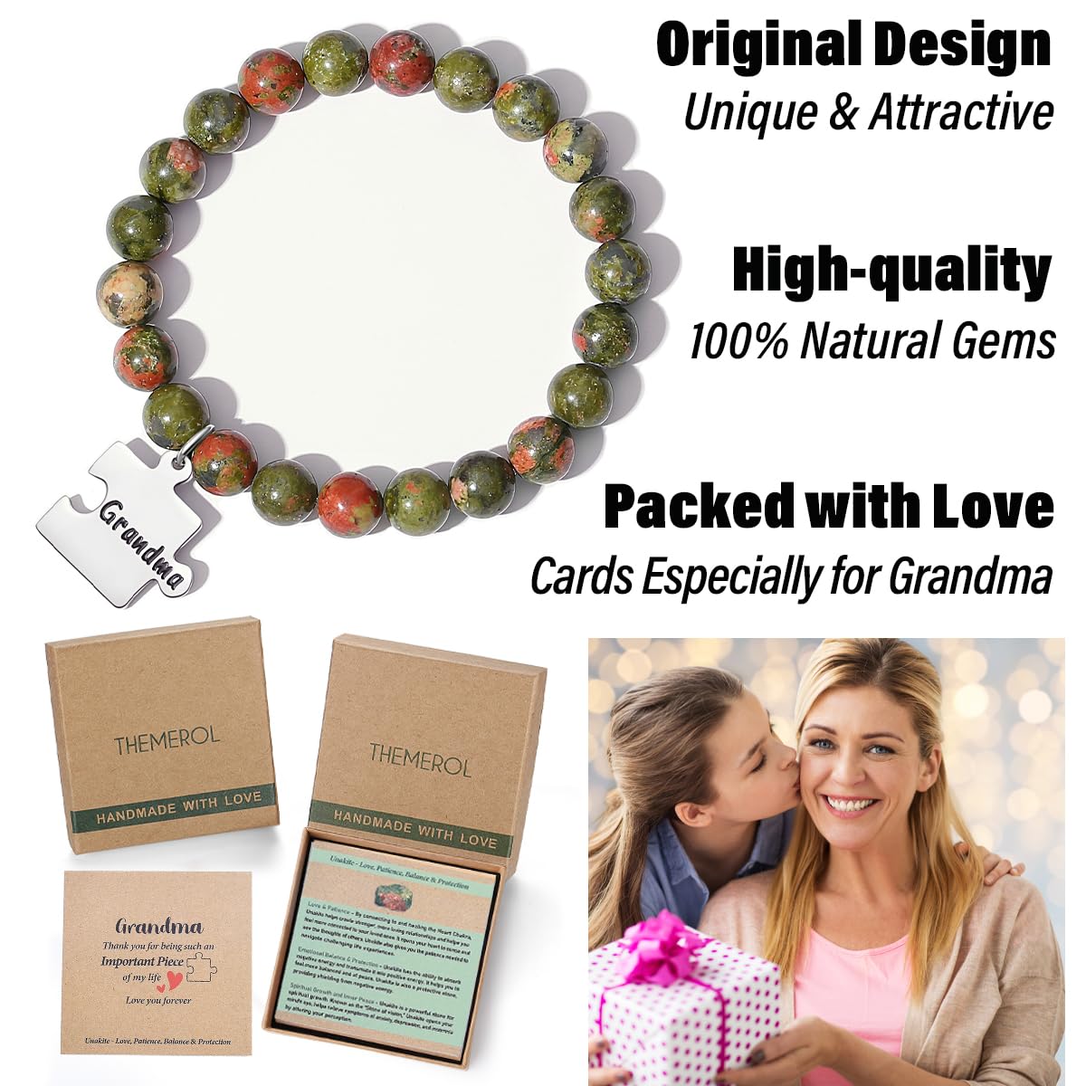 Grandma Christmas Gifts for Grandma Birthday Gifts Best Great Grandma Gifts Ideas Grandma Bracelet Women Gigi Gifts for Grandma Grandmother Mothers Day Stocking Stuffers Valentines